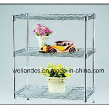 Adjustable Chrome Light Duty Houshold Wire Storage Shelving (LD603590C3)